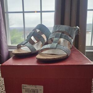 Wythe NY Strappy Blue Sandals